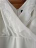 DKNY 95% Polyester 5% Elastane 100% Polyester Solid White Cocktail Dress Size 2 - photo 14