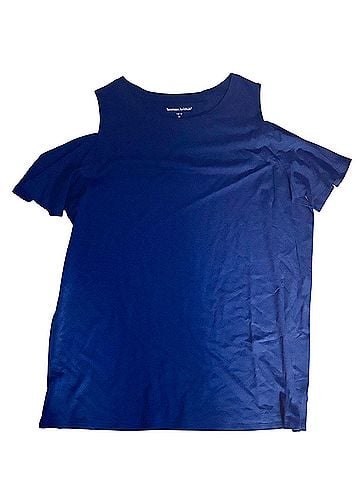 Woman Within Short Sleeve Blouse (view 1)