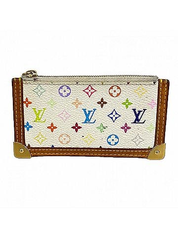 Louis Vuitton Louis Vuitton Monogram Multicolor Pochette Clé M92655 Women's Wallet/Coin Case (view 1)