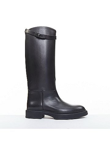 Hermès Hermes Jumping So Black leather riding boots (view 1)