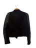 BCBGMAXAZRIA Black Faux Leather Jacket Size M - photo 2