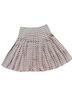Tory Burch 100% Silk Print Blue Purple Brown White Silk Skirt Size 8 - photo 2