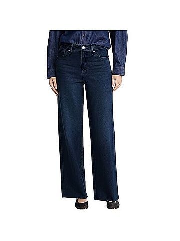 Express Wide Leg High Rise Jeans (view 1)