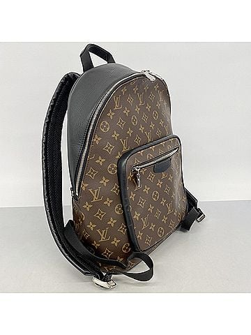 Louis Vuitton Louis Vuitton Backpack/Daypack Monogram Macassar Josh NV M45349 Brown Black Men's (view 2)