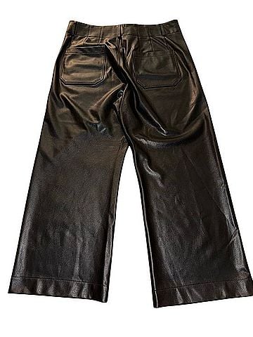 Maeve Faux Leather Pants (view 2)