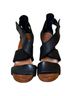 Theory Solid Black Heels Size EU 39 1/2 - photo 1