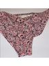 Eberjey Paisley Red Black Swimsuit Bottoms Size L - photo 4