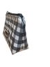Dooney & Bourke 100% Coated Canvas Checkered-gingham Black Gray Makeup Bag One size - photo 10