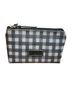 Dooney & Bourke 100% Coated Canvas Checkered-gingham Black Gray Makeup Bag One size - photo 12