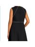 Michael Kors Black Silver Cocktail Dress Size S - photo 4