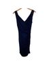 Windsor Solid Blue Silver Cocktail Dress Size M - photo 1