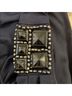 Windsor Solid Blue Silver Cocktail Dress Size M - photo 6