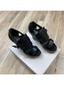 Sandro Black Tan Sandals Size 10 - photo 5