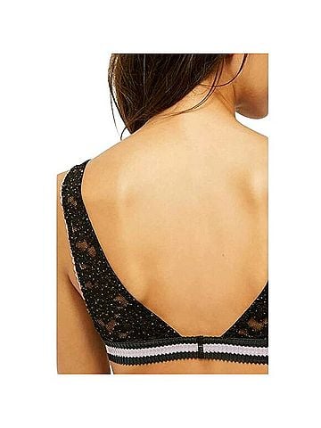 Free People Livvy Lace Bralette Leather Belt (view 2)