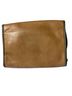 Brahmin 100% Leather Solid Tan Brown Clutch One size - photo 2