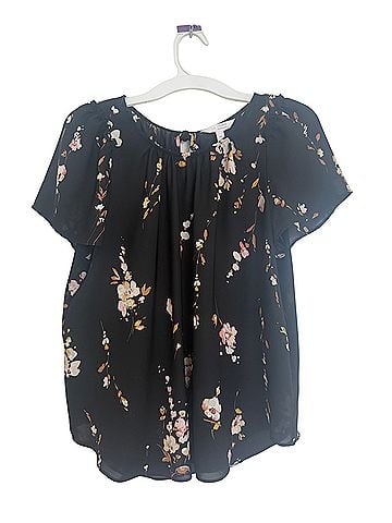 Lauren Conrad Short Sleeve Blouse (view 1)