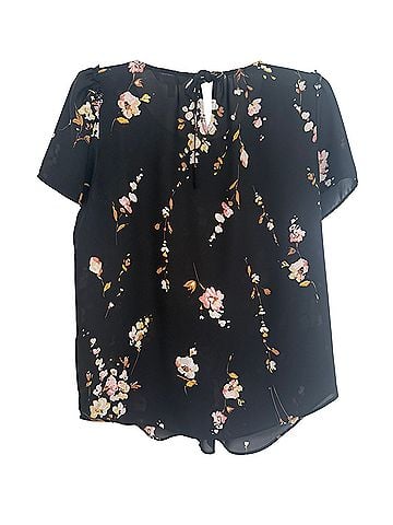 Lauren Conrad Short Sleeve Blouse (view 2)