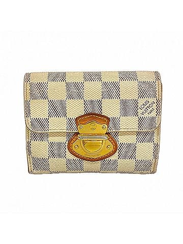 Louis Vuitton Louis Vuitton Tri-fold Wallet Damier Azur Portefeuille Koala N60013 White Women's P3291075 (view 1)
