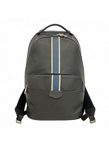 Louis Vuitton Louis Vuitton Taiga Anton Backpack Stripe M34405 Black Men's P3290125 (view 1)