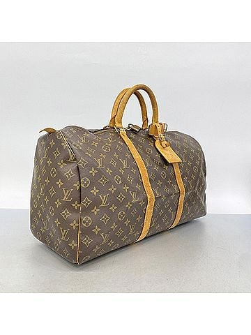 Louis Vuitton Louis Vuitton Bag/Boston Bag Monogram Keepall 50 M41426 Brown Men's/Women's P3280075 (view 2)
