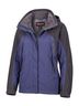Marmot 100% Nylon 100% Polyester Color Block Blue Gray Raincoat Size S - photo 1