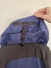 Marmot 100% Nylon 100% Polyester Color Block Blue Gray Raincoat Size S - photo 11