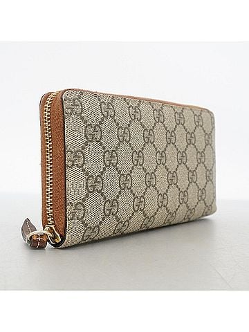 Gucci Gucci GG Supreme Long Wallet 410102 Brown Women's P3270062 (view 2)