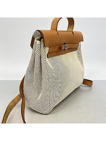 Hermès Hermes Backpack/Daypack Herbag Ad PM Toile GM Natural ?I Stamp Women's P3267850 (view 2)
