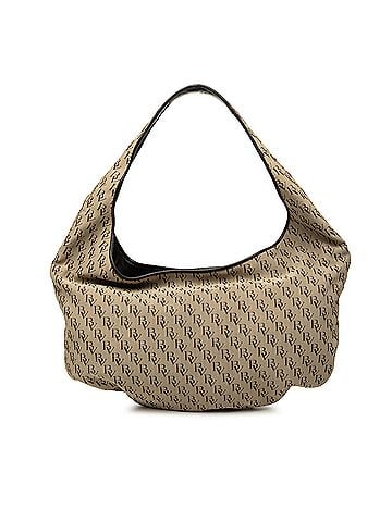 Bottega Veneta BV Monogram Canvas Campana Hobo (view 1)