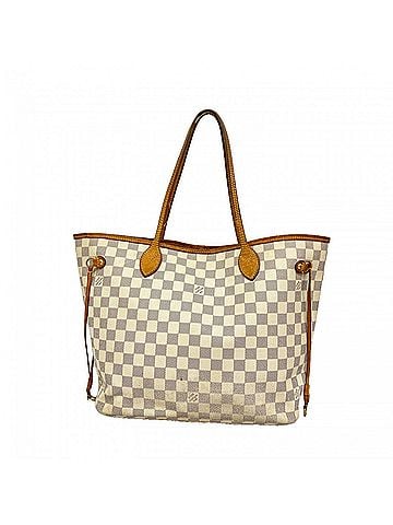 Louis Vuitton Louis Vuitton Damier Azur Neverfull MM Tote Bag N51107 White Women's P3266385 (view 1)