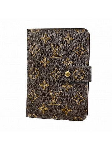 Louis Vuitton Louis Vuitton Monogram Portefeuille Papier Zip Wallet M61207 Brown Women's P3252992 (view 1)