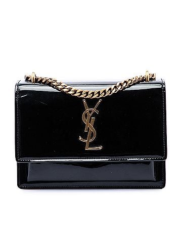 Saint Laurent Small Patent Monogram Sunset Crossbody (view 1)