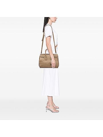Saint Laurent Small Grained Calfskin Supple Sac De Jour Satchel (view 2)