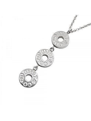 Tiffany & Co. Tiffany &amp; Co. Triple Circle Necklace, Sterling Silver 925, Women's (view 1)