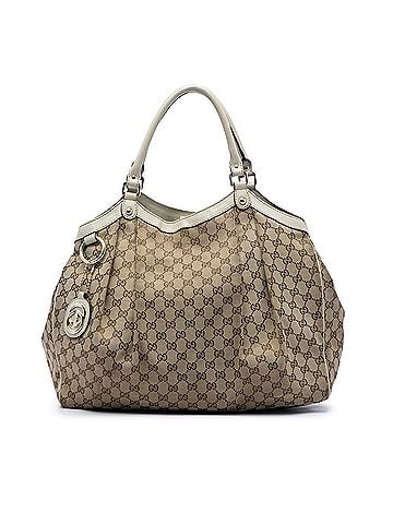 Gucci Large GG Canvas Sukey Tote (view 1)