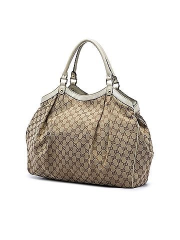 Gucci Large GG Canvas Sukey Tote (view 2)
