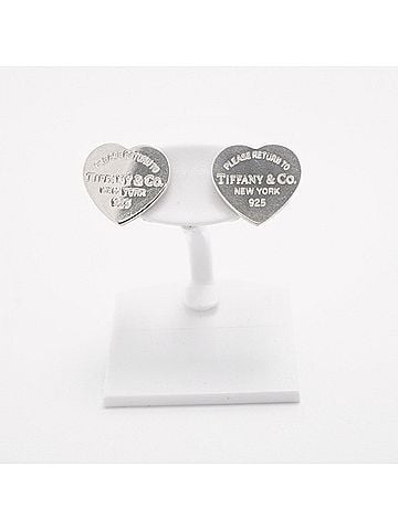 Tiffany & Co. Tiffany &amp; Co. Return to Heart Sterling Silver Earrings for Women (view 2)