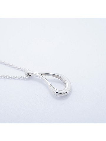 Tiffany & Co. Tiffany &amp; Co. Teardrop Necklace, Sterling Silver 925, Women's (view 2)