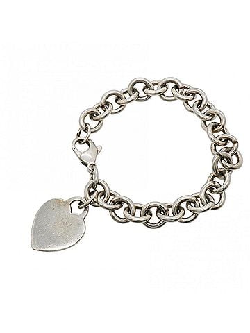 Tiffany & Co. Tiffany &amp; Co. Heart Tag Bracelet, Sterling Silver 925, Women's (view 1)