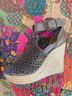 Marc Fisher Gray Wedges Size 8 1/2 - photo 4