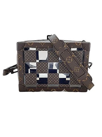 Louis Vuitton Louis Vuitton Slim Soft Trunk Shoulder Bag, Brown (view 1)