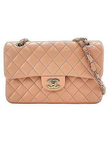 Chanel Chanel Matelassé 23 Shoulder Bag, Lambskin, Pink (view 1)