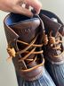Sperry Top Sider Brown Blue Rain Boots Size EU 37 - photo 8