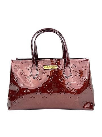 Louis Vuitton Louis Vuitton Wilshire PM handbag, wine red. (view 1)