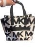 Michael Kors Print Black White Leather Tote One size - photo 1
