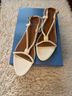 STAUD 100% Other White Tan Sandals Size 8 - photo 4