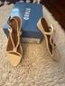 STAUD 100% Other White Tan Sandals Size 8 - photo 7
