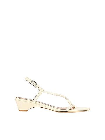 STAUD T-Strap Low Heel Sandal Sandals (view 2)