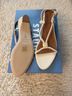 STAUD 100% Other White Tan Sandals Size 8 - photo 3