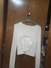 Aerie White Pullover Sweater Size M - photo 3